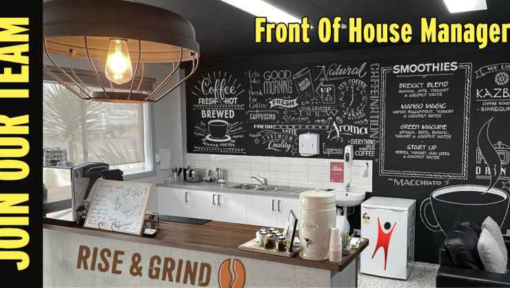 Are you our new Front of House Manager?